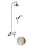 Душевая стойка Fiore 22CO0620 настенная цвет хром/золото