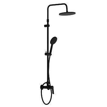 Душевая стойка Damixa Jupiter 977710300 настенная цвет черный