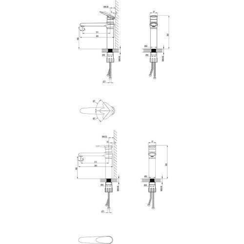 Смеситель для кухни LeMark Status LM4404C на мойку хром - фото 3
