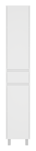 Шкаф-пенал Misty Алиса Э-Али0501-01П 40х190 напольный цвет белый - фото 2