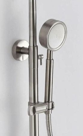 Душевая стойка D-Lin H10A23 настенная цвет серый