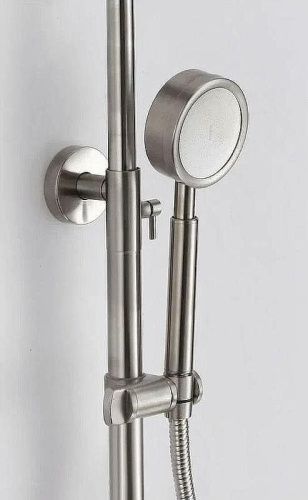 Душевая стойка D-Lin H10A23 настенная цвет серый - фото 4