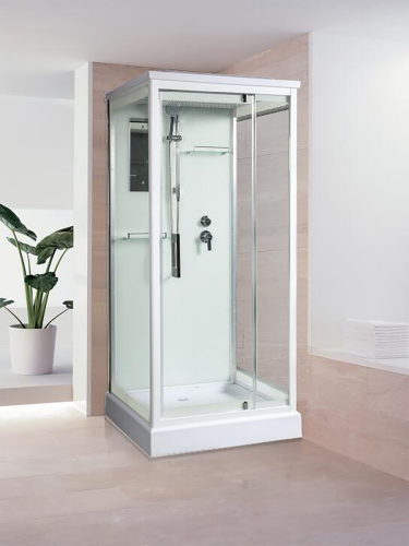 Душевая кабина River TANA 10000003113 100х100 квадратная с крышей ориентация универсальная - фото 3