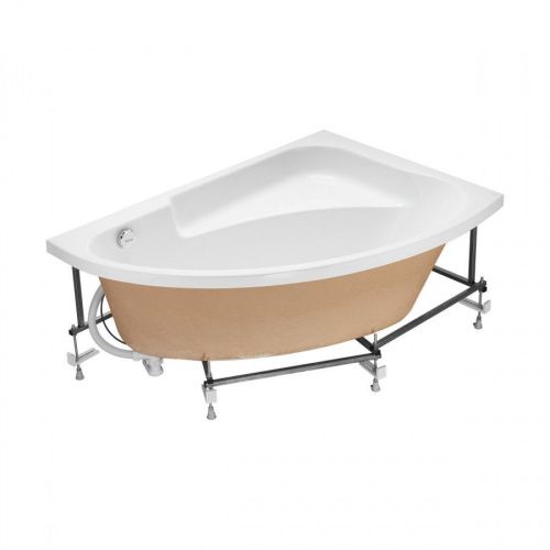 Ванна акриловая Santek Гоа 1WH112032 150х100 пристенная асимметричная без каркаса - фото 3