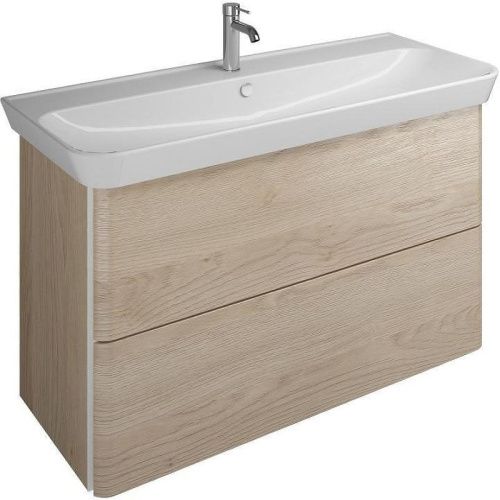 Тумба с раковиной Burgbad Iveo SFEN120F2747G0161C0001*1 120х50 подвесная цвет коричневый