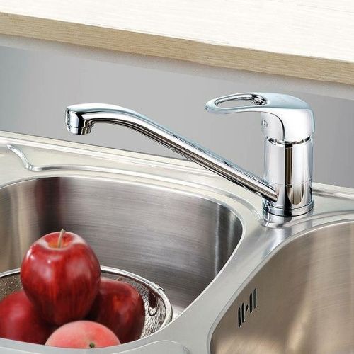 Смеситель для кухни IDDIS Alborg K56001C на мойку хром - фото 5