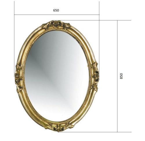 Зеркало Armadi Art NeoArt 511-G 70х90 - фото 2