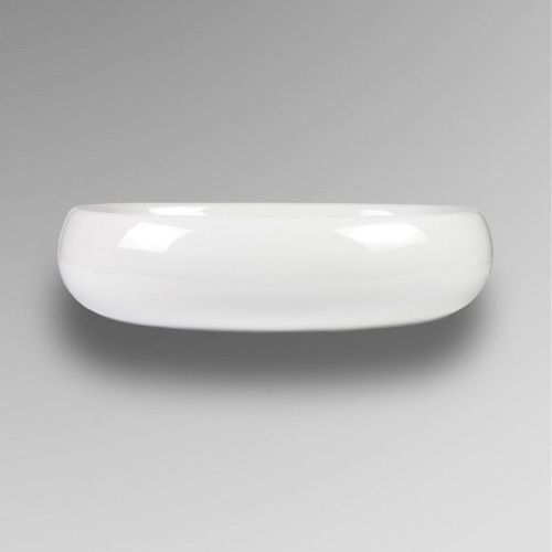 Раковина из сантехнического фарфора Bond Oval S58-600 60х40 накладная цвет белый без отверстий под смеситель - фото 3