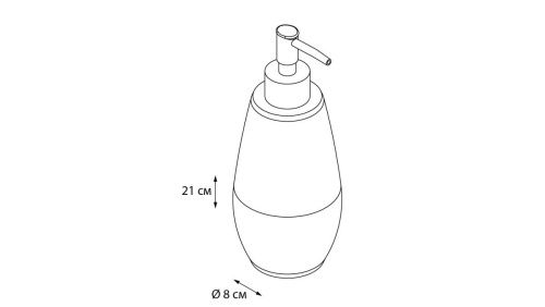 Диспенсер жидкого мыла Fixsen Deco FX-280-1 - фото 2