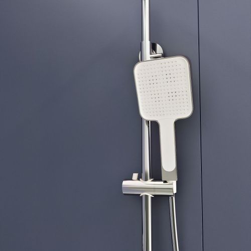 Душевая стойка RGW Shower Panels 51140134-01 настенная цвет хром с термостатом - фото 2