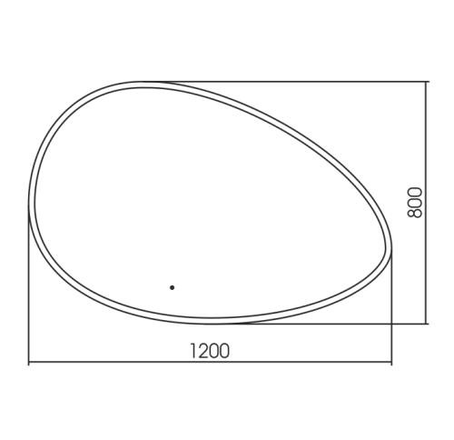 Зеркало с подсветкой Azario Omega LED-00002557 120х80 подвесное - фото 4