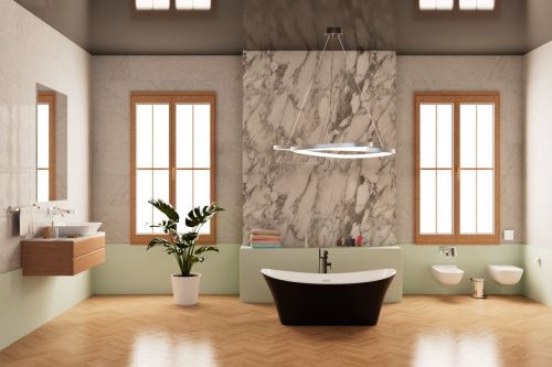 Ванна акриловая Frank 12516 170х75 отдельностоящая овальная с ножками - фото 4