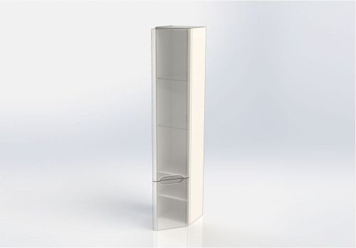 Шкаф-пенал Aquanet София 00199871 30х180 напольный цвет белый - фото 5