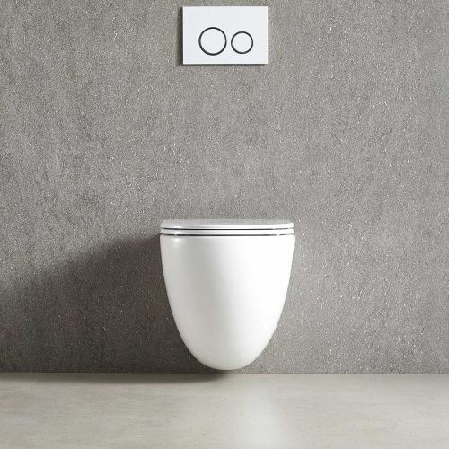 Унитаз подвесной Vincea Bien VT1-51T белый с сиденьем микролифт безободковый смыв торнадо - фото 5