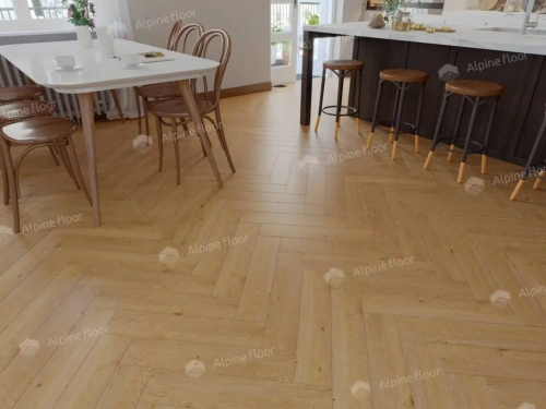 SPC ламинат Alpine Floor Parquet Light ECO 13-27 MC Дуб Хатиса толщина 0.4 см 43 класс 600х125 - фото 2