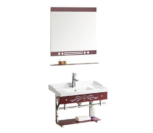 Раковина из сантехнического фаянса CeramaLux 840-60 60х50 встраиваемая цвет белый 1 отверстие под смеситель - фото 3