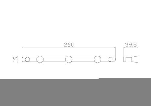 Крючок Wonzon & Woghand WW-9381-3 - фото 2