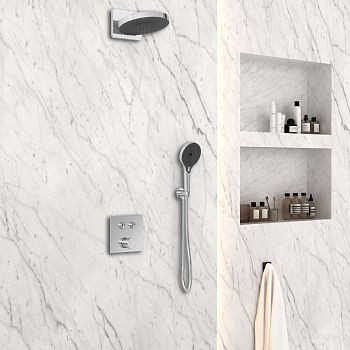 Душевая система Vincea VSFW-4I211CH встраиваемая в стену цвет хром