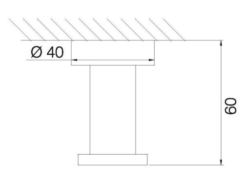 Крючок Fima Carlo Frattini F6004/1CR - фото 2
