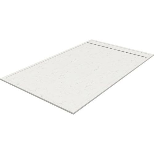 Душевой поддон из искусственного камня IBX Zale PDZ080180B/BLANCO VERONA 180х80 белый