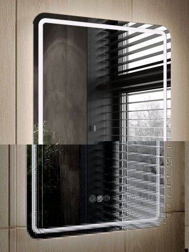 Зеркало с подсветкой и антизапотевателем Orange Nature ONP-60ZE 60х80 - фото 4