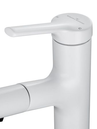 Смеситель Wonzon & Woghand WW-A40862-MW на раковину белый