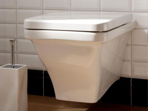 Чаша унитаза подвесная Scarabeo Butterfly 4006 цвет белый без сиденья безободковая каскадный смыв - фото 2