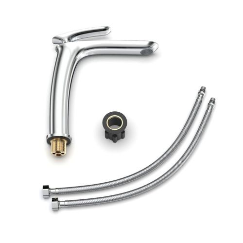 Смеситель Tokito FUJI TOK-FUJ-1012 на раковину хром - фото 3