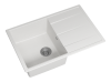 Кухонная мойка Misty Linkor LIN-78х51-03 80х50 цвет белый поверхность матовая