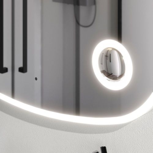 Зеркало с подсветкой Am.Pm Func M8FMOX1003SA 100х80 подвесное - фото 5