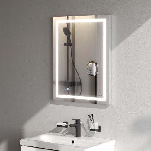 Зеркало с подсветкой Am.Pm Gem M91AMOX0553WG 60х70 подвесное - фото 4