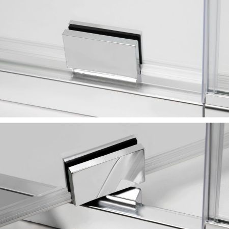 Душевая дверь Wasserkraft Berkel 48P 48P13 110х200 стекло прозрачное профиль хром