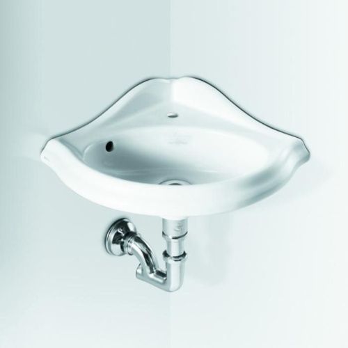 Раковина из сантехнического фаянса Simas Arcade AR036bi*1 30х30 подвесная цвет белый 1 отверстие под смеситель