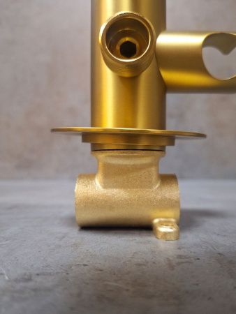 Гигиенический душ со смесителем AltroBagno Modern AltroBagnoModern060117BG золото матовое