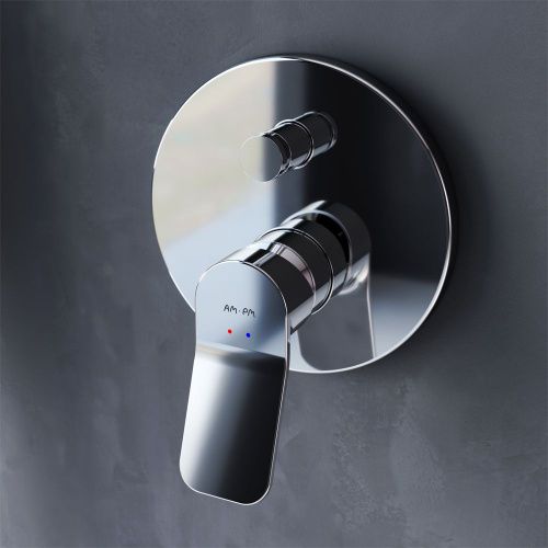 Смеситель для ванны и душа Am.Pm X-Joy F85A45000 встраиваемый в стену хром