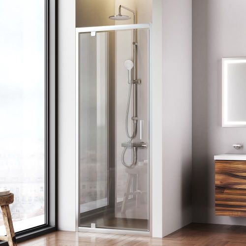 Душевая дверь Am.Pm Gem W90G-80-1P-MT 80х195 стекло прозрачное профиль хром