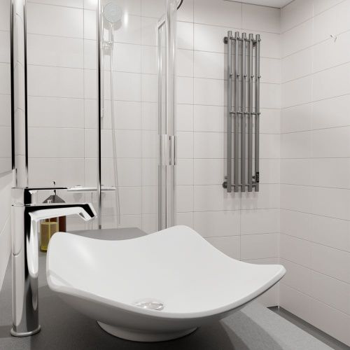 Полотенцесушитель электрический Altasan АргоЛюкс АргоЛюкс12027Г 25х120 серый - фото 2