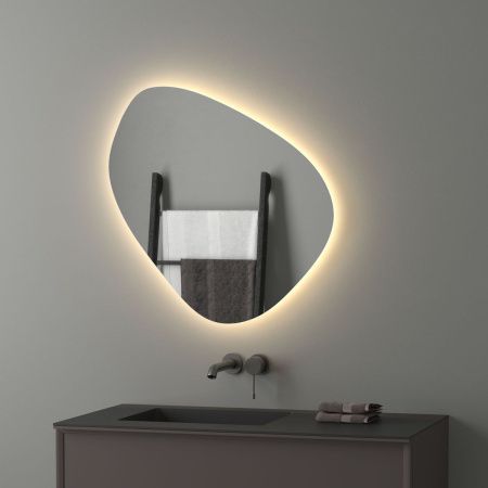 Зеркало с подсветкой Evoform Ledshine BY 2574 70х70 подвесное