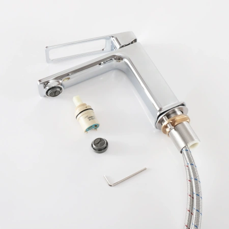 Смеситель Gid Cascada L057CHK на раковину хром