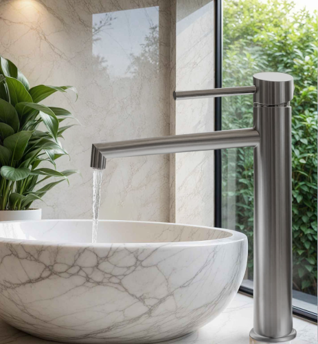 Смеситель BOCH MANN STELLA BN BM10437 на раковину никель