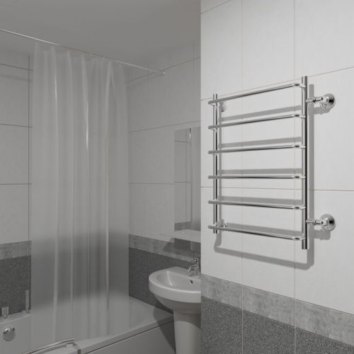 Полотенцесушитель водяной Тругор Идеал Идеал1/ПМ508050 55х80 хром - фото 3