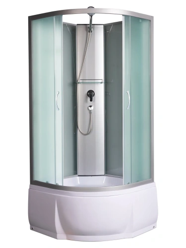 Душевая кабина River NARA 10000002331 90х90 четверть круга без крыши ориентация универсальная - фото 4