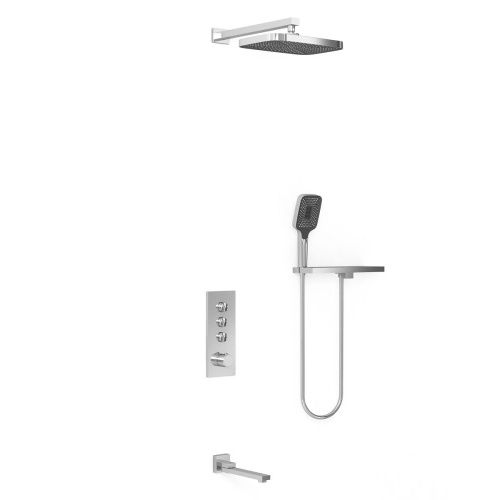 Душевая система Vincea VSFW-431T1RCH встраиваемая в стену цвет хром с термостатом - фото 2