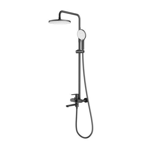 Душевая стойка Splenka S222.24.09 настенная цвет серый - фото 2