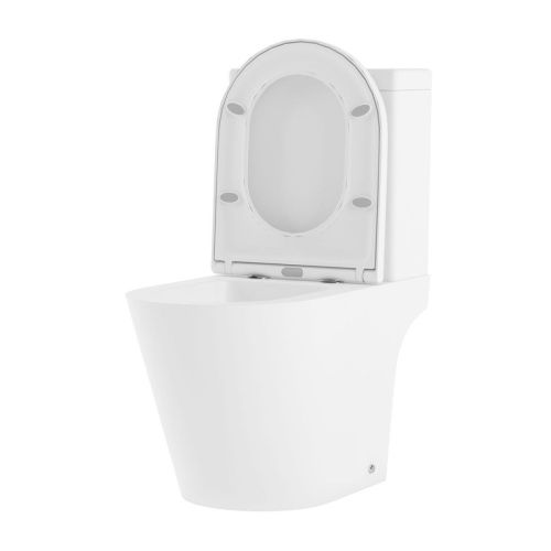 Унитаз-компакт напольный с бачком Lavinia Boho Biore 33040010 белый глянцевый с сиденьем микролифт каскадный смыв - фото 2
