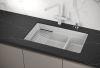 Кухонная мойка Granula Kitchen Space 7304U, АРКТИК 75х45 цвет белый поверхность матовая