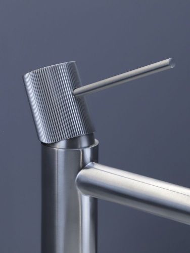 Смеситель для раковины AltroBagno Bilancia AltroBagnoBilancia010225Ni на столешницу никель - фото 5