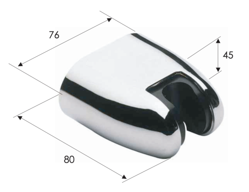 Держатель для душа Remer 339 хром - фото 2