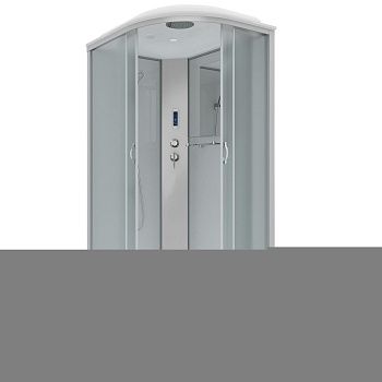 Душевая кабина Niagara Classic 23101424LP 120х80 асимметричная с крышей ориентация левая