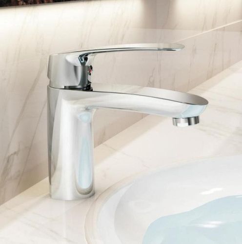 Смеситель Haiba HB183 HB10183 на раковину хром - фото 2